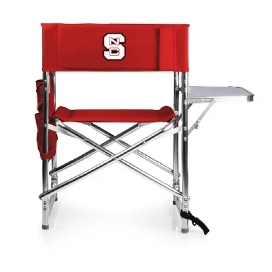 NCAA NC State Wolfpack Portable Camp Chair with Side Table image {6}