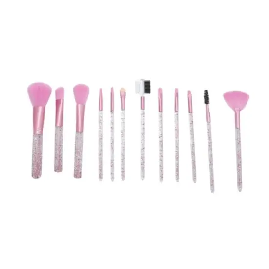 Unique Bargains Bucket Makeup Brush Set 12 Pcs image {8}