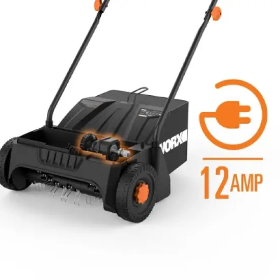 Worx WG850 12 Amp 14" Corded Electric Dethatcher image {6}