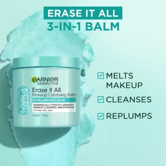 Garnier Makeup Cleansing Balm Hyaluronic Acid - 4.2oz image {2}