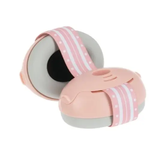 Nuby Baby Earmuffs with Travel Bag - Pink image {6}