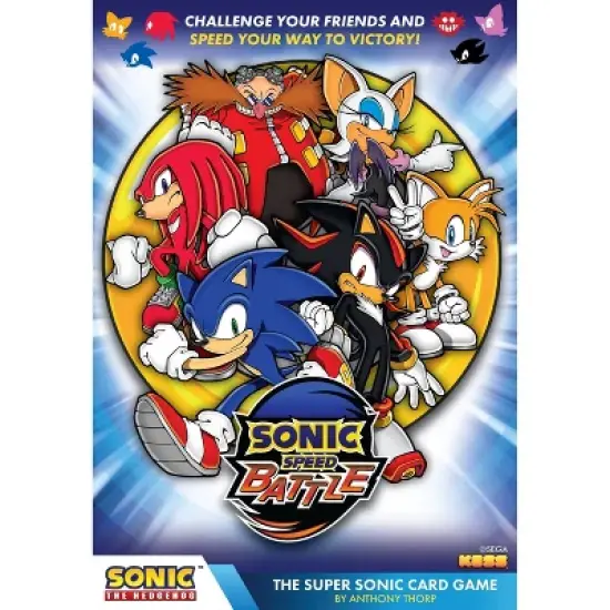 Sonic The Hedgehog Sonic Speed Battle Card Game image {1}