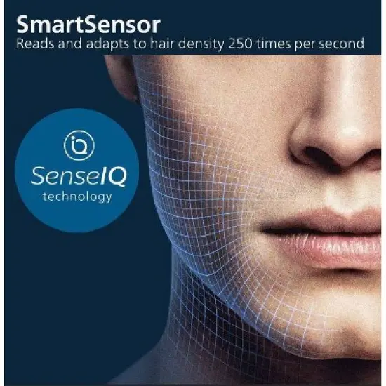 Philips Norelco Wet & Dry Men's Rechargeable Electric Shaver 7900 with UV Sanitizing Cube - S7889/91 image {7}