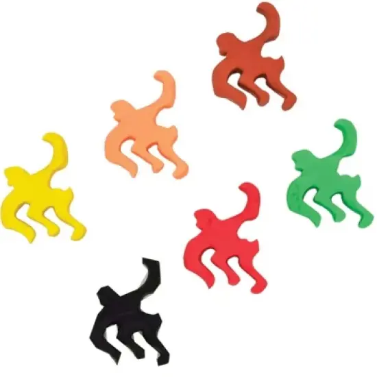Connectible Bigfoot Puzzle Erasers (6 Pack) - Make Fun Shapes & Patterns image {3}