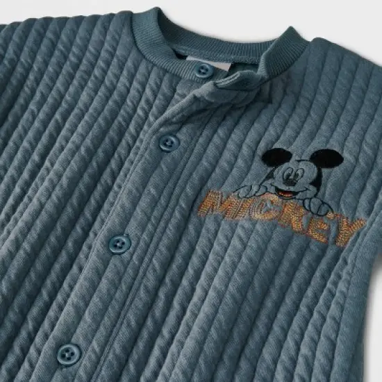 Baby Boys' Mickey Mouse & Friends Bodysuit - Blue image {2}