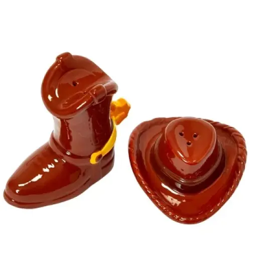 Seven20 Disney & Pixar Toy Story 4 Woody Themed Salt & Pepper Shakers | Ceramic Set image {2}