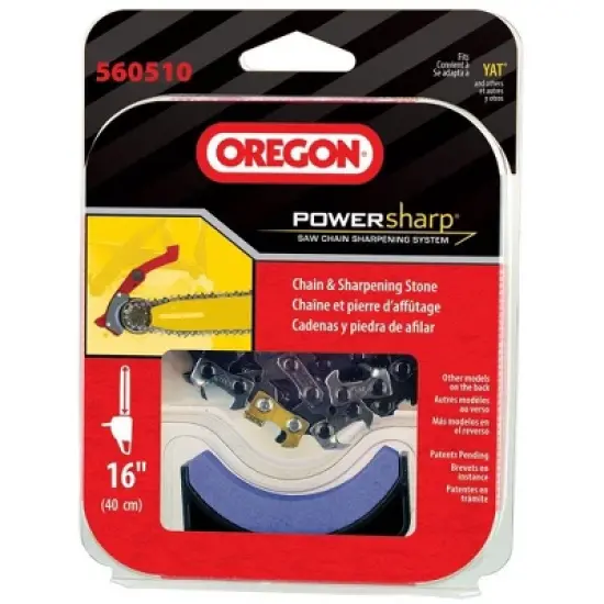 Oregon CS300 OEM 16" PowerSharp Saw Chain and Stone Kit - 560510 image {2}