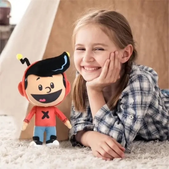 Mighty Mojo Xavier Riddle Plush Doll PBS Show 12" image {1}