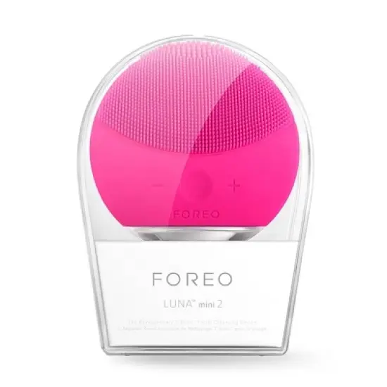 FOREO LUNA mini 2 Silicone Dual-Sided Facial Cleansing Brush image {2}