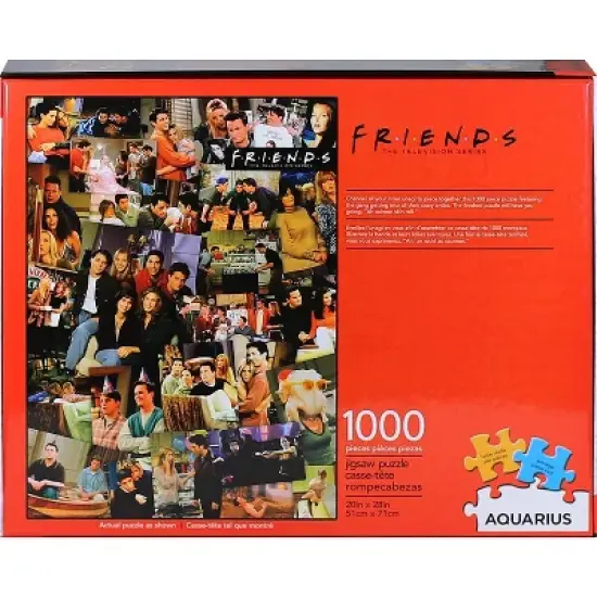 Aquarius Puzzles Friends Collage 1000 Piece Jigsaw Puzzle image {2}