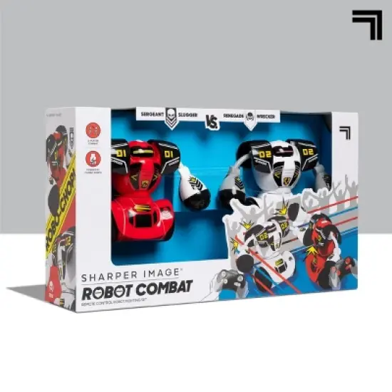 Sharper Image Remote Control (RC) Robot Fighting Set Multiplayer image {7}