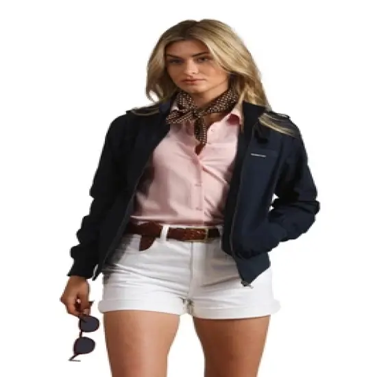 Members Only Women's Classic Iconic Racer Jacket ( Slim Fit ) image {6}