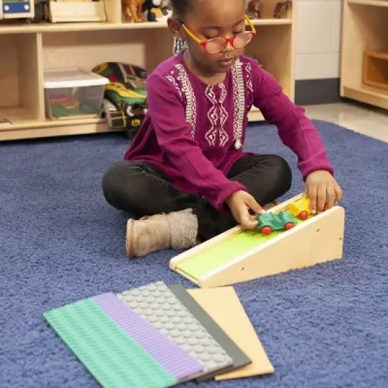 Kaplan Early Learning Ramptastic  - STEM Ramp for Testing Velocity on Different Surfaces image {4}