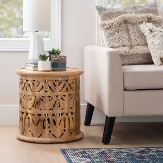 Elsbeth Side Table - Linon image {1}