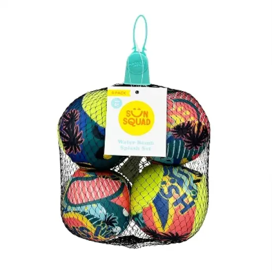 Kids' Splash Bombs 4pc - Sun Squad&trade;: Pool Game Fun Foam Set image {4}