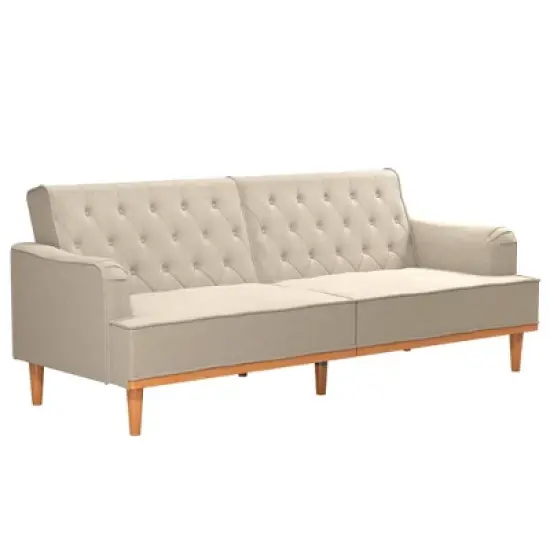 Stella Vintage Convertible Sofa Bed Futon - Mr. Kate image {2}
