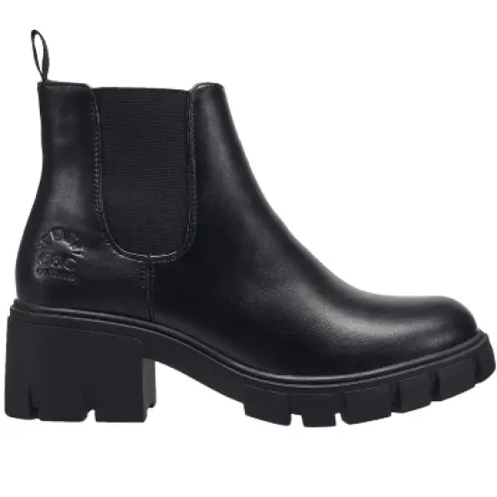 C&C California Women's Destiny Lug Sole Chelsea Booties image {1}