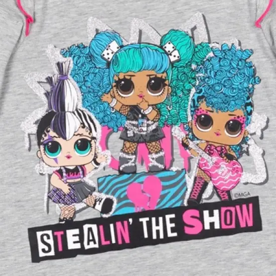 L.O.L. Surprise! Remix Hair Flip 2 Pack Long Sleeve T-Shirt Black/Grey  image {5}