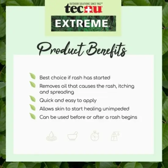 Tecnu Extreme Poison Ivy & Oak Scrub 4 Oz image {2}