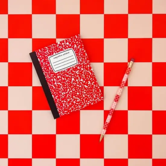 Daydream Society - Mini Composition Notebook in Candy Apple Red - Pack of 1 Mini Notebook image {1}