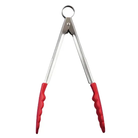 Cuisipro 9.5 Inch Silicone Locking Tongs image {3}