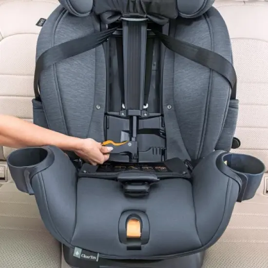 Chicco OneFit LX ClearTex All-in-One Convertible Car Seat - Smoke image {19}