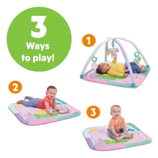 Bright Starts Wild Wiggles Sweet Safari FoldAway Activity Gym image {7}