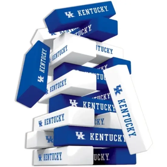 MasterPieces Real Wood Block Tumble Towers - NCAA Kentucky Wildcats image {2}