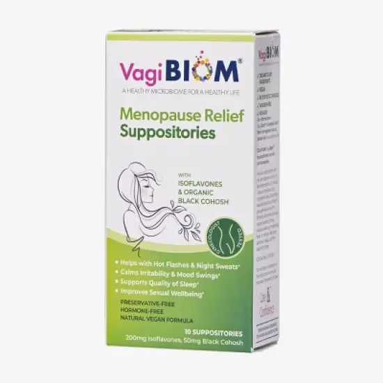 VagiBIOM&reg; Menopause Relief Suppositories (10 count) image {7}