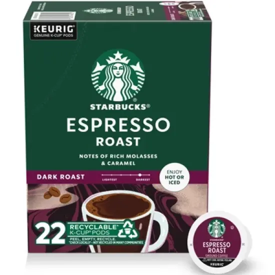 Starbucks Espresso Roast Coffee Pods - 22ct image {6}