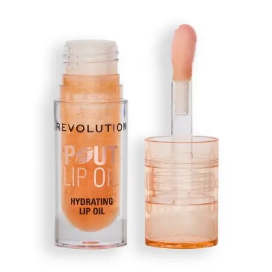 Makeup Revolution Pout Lip Oil - 0.1oz image {8}