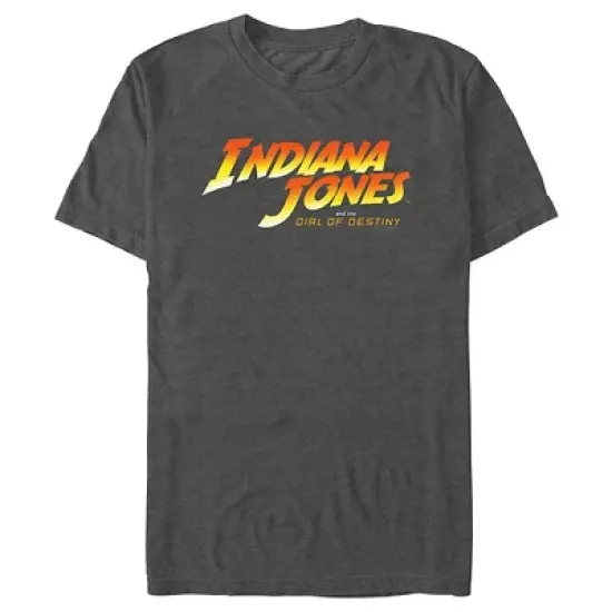 Men's Indiana Jones and the Dial of Destiny Official Movie Logo T-Shirt image {5}