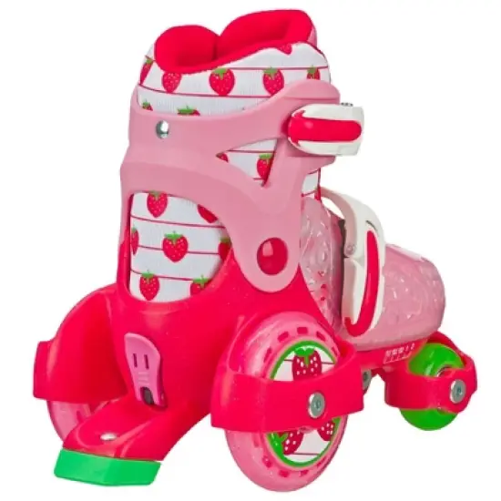 Roller Derby Fun Roll Girls' Jr Adjustable Roller Skate Strawberry image {1}