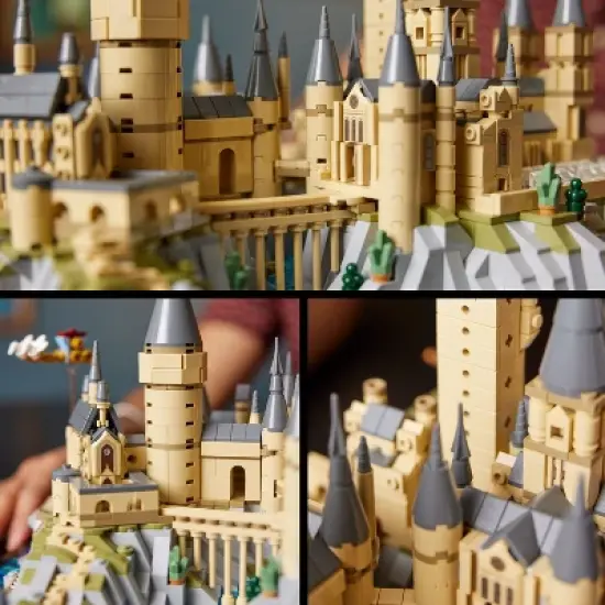 LEGO Harry Potter Hogwarts Castle and Grounds Wizarding Building Set 76419 image {2}