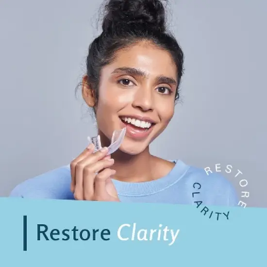 Mint Retainer Cleanser Tablets with Soak Container Kit, Universal Denture Cleaning Tablets, Removes Stains Odor, M3, 92 Tablets & 1 bath case image {2}