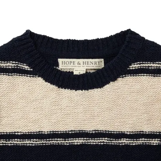 Hope & Henry Boys' Crew Neck Sweater, Infant image {3}