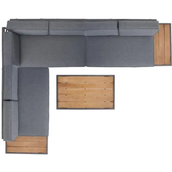 Guthrie Corner Living Set - Indoor/Outdoor - PAT7724 - Safavieh image {3}