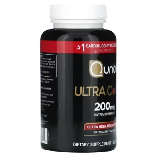 Qunol Ultra CoQ10, 200 mg, 60 Softgels image {3}