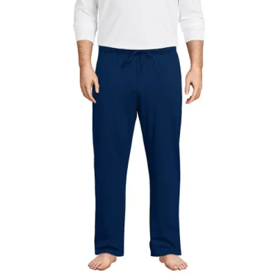 Lands' End Men's Knit Jersey Sleep Pants image {9}