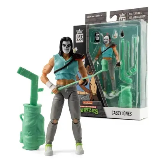 The Loyal Subjects TMNT Exclusive 5 Inch Action Figure | Skull Face Casey Jones image {1}