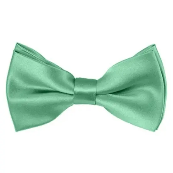 Men's Solid Color 2.5 W And 4.5 L Inch Pre-Tied adjustable Bow Ties image {21}