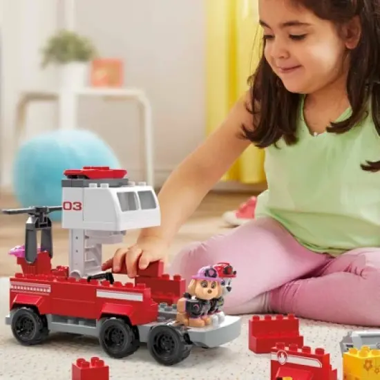 MEGA Nickelodeon PAW Patrol Marshall's Ultimate Fire Truck Building Set - 37pcs image {1}