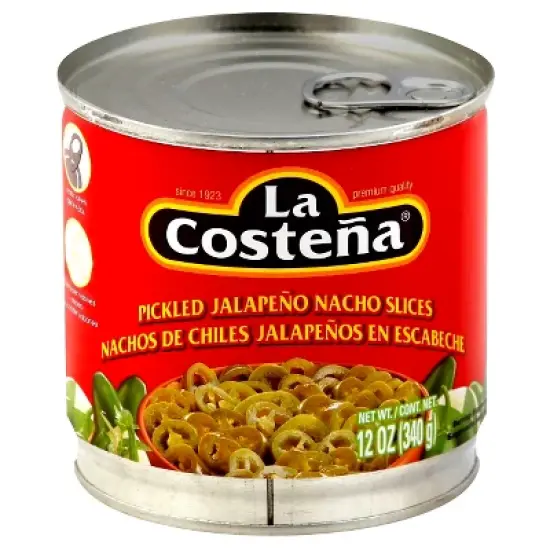 La Costena Pickled Jalapeno Nacho Slices - 12oz image {3}