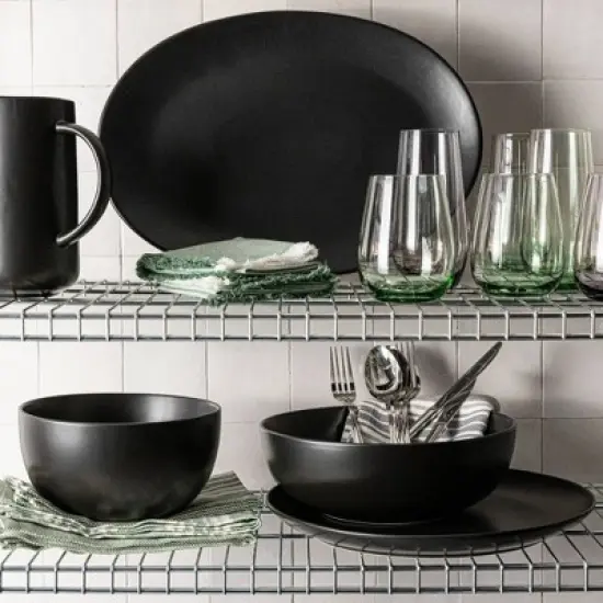 over&back 2.3qt Coupe Hand-Finished Stoneware Tall Serving Bowl Semi-Matte image {6}