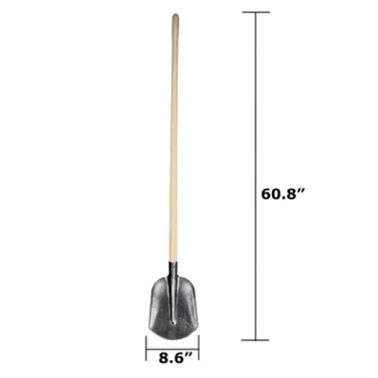 DeWit Medium Straight Handle Shovel &ndash; Efficient Border Digging Tool image {1}
