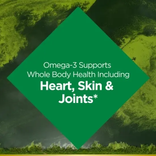 Nature's Bounty Plant-Based Omega-3 1000mg Soft Gels - 30ct image {6}