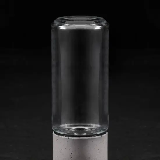 Cole & Mason 7.09" 2pc Acrylic/Steel/Cement Regent Gift Set Gray/Clear/Silver: Modern Salt & Pepper Mills, 2-Year Warranty image {11}