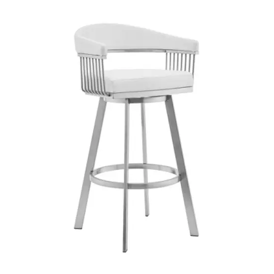 26" Bronson Counter Height Barstool - Armen Living image {11}