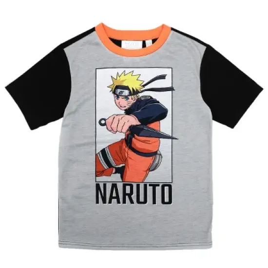 Naruto Shippuden Hidden Leaf Youth Boys Pajama Pants & Shirt Set image {1}