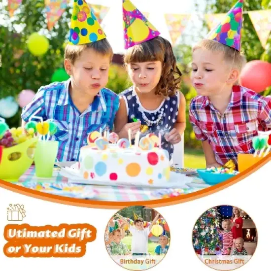 24V 2-Seater Ride-On Truck for Kids with Remote Control, 4x55W Motors, Soft Braking, Suspension, LED Lights image {7}